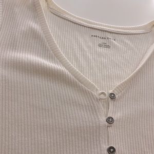 American Eagle Cropped Shirt